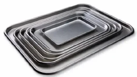 Key Surgical – Instrument Tray Oblong Stainless Steel 3/4 X 6-1/2 X 10 Inch – PW-10F