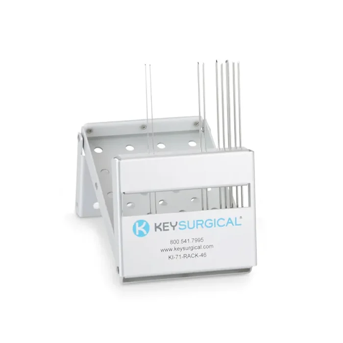 Key Surgical – Sterilization Rack 3/4 X 4-1/8 X 6-1/4 Inch, Anodized Aluminum – KI-71-RACK-46