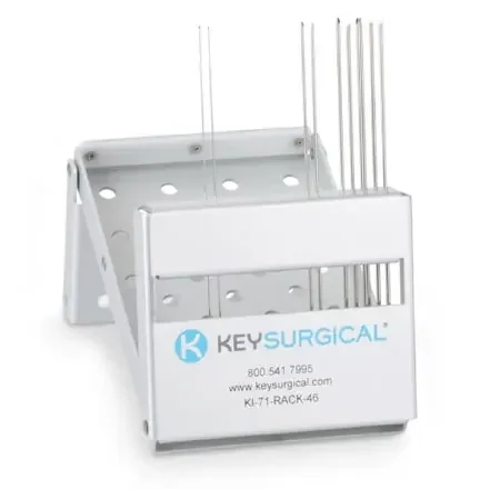 Key Surgical – Sterilization Rack 3/4 X 4-1/8 X 6-1/4 Inch, For Steam Sterilization, Anodized Aluminum – KI-71-RACK