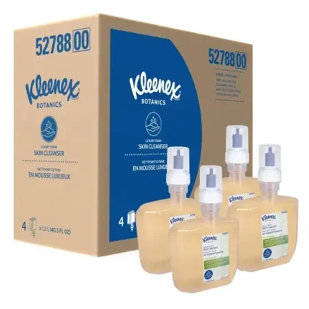 Kleenex Botanics – Soap Foaming 1,200 mL Dispenser Refill Bottle Fresh Scent – 52788