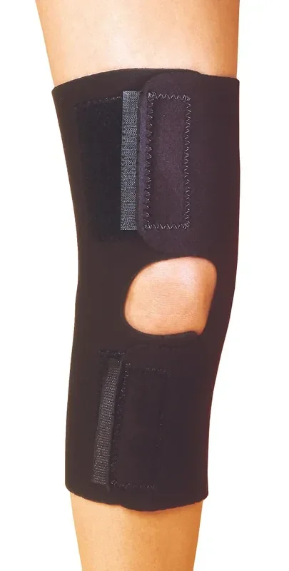 Knapp – Knee Sleeve Small Anterior Closure 13 to 14 Inch Circumference Left or Right Knee – 5607-BLK-S