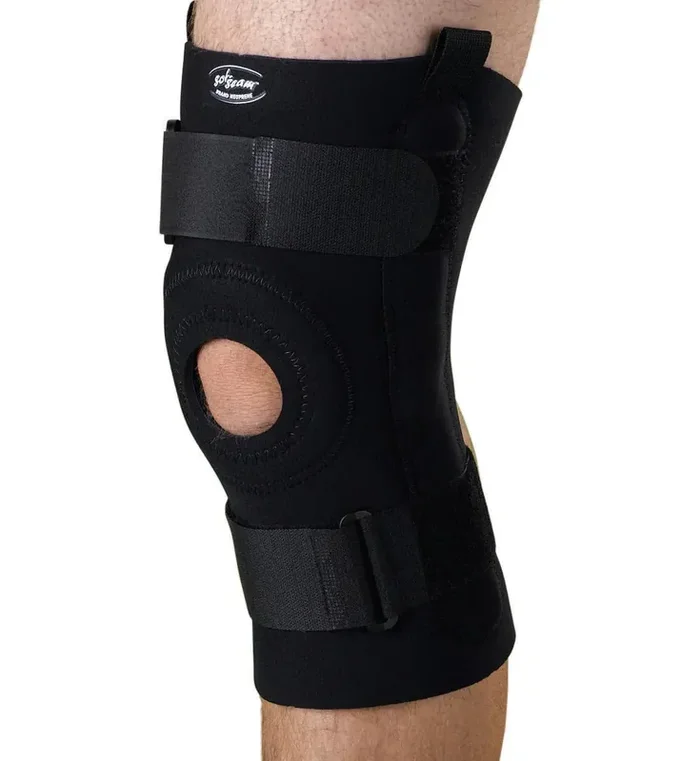 L‘TIMATE – Knee Support Small Hook and Loop Closure 13 to 14 Inch Circumference Left or Right Knee – 08145692