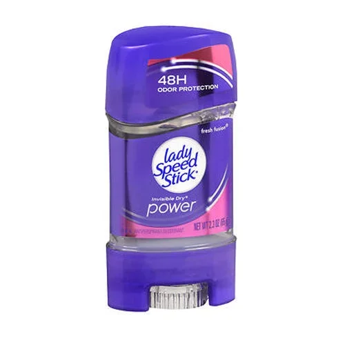 Lady Speed Stick, Invisible Dry Power Antiperspirant Deodorant Fresh Fusion, 2.3 Oz