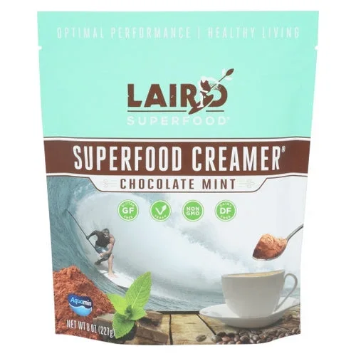 Laird Superfood, Creamer Chocolate Mint, Case of 6 X 8 Oz