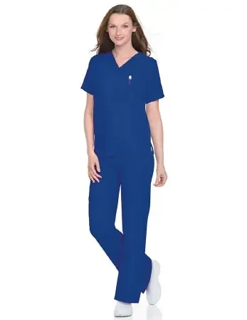 Landau Uniforms – Scrub Pants Large Nautical Blue Unisex – 85221NAUTLG
