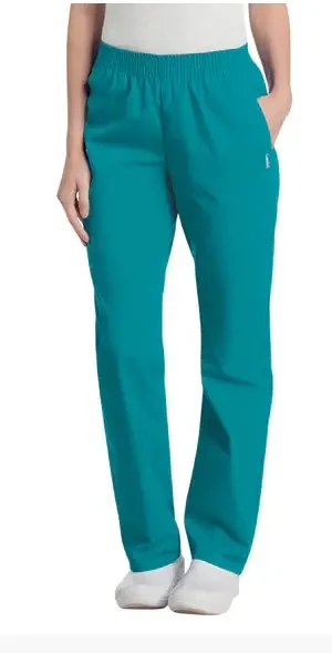 Landau Uniforms – Scrub Pants Medium Aqua Female – 8327AQUAMED