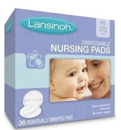 Lansinoh – Nursing Pad One Size Fits Most Cotton Disposable – 20236