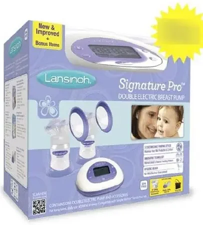 Lansinoh SignaturePro – Double Electric Breast Pump Kit – 53050