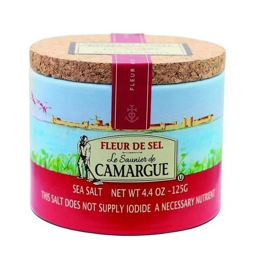 Le Saunier, Sea Salt Fleur De Sel, 4.4 Oz(Case Of 6)