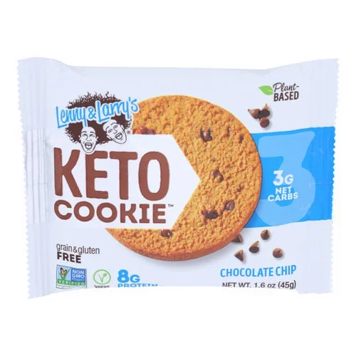 Lenny And Larry’s, Keto Cookie Chocolate Chip, 1.6 Oz(Case Of 12)