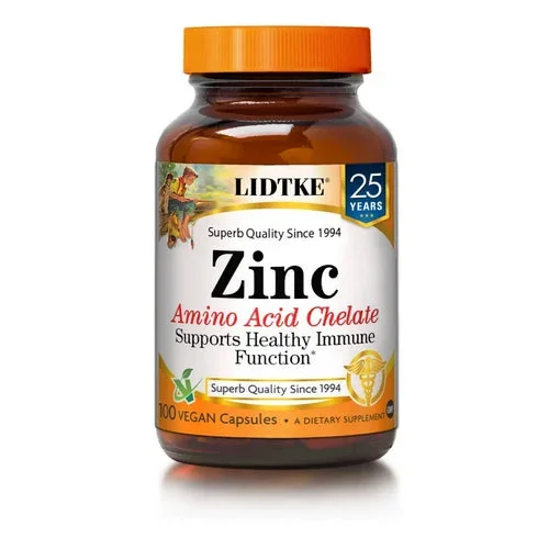 Lidtke, Zinc, 50 mg, 100 Veg Caps