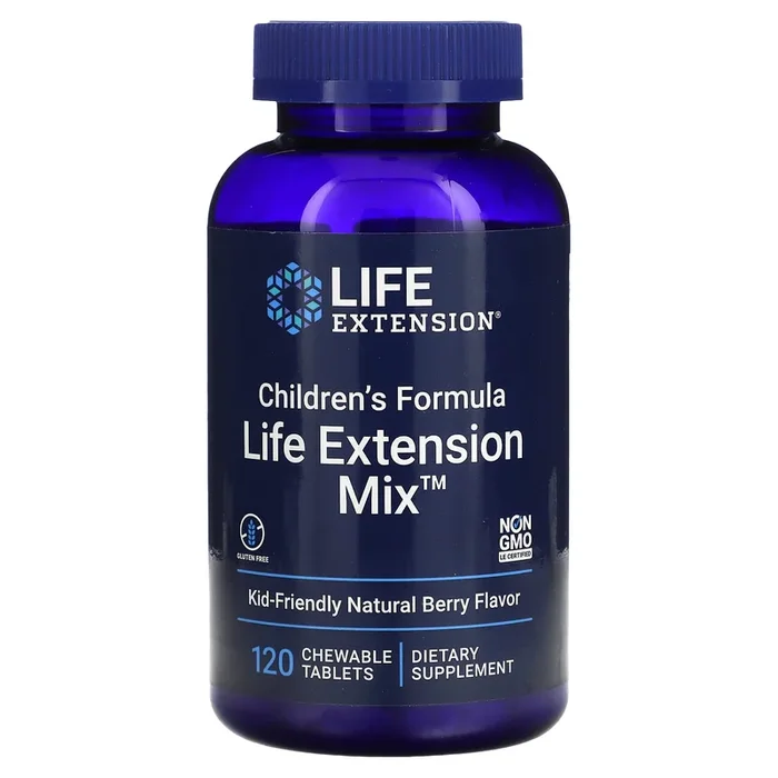 Life Extension, Children’s Formula Life Extension Mix, 120 Chewable Tablets