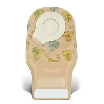 Little Ones – Ostomy Pouch Two-Piece System 8 Inch Length 1/5 to 1-1/4 Inch Stoma Drainable – 411637