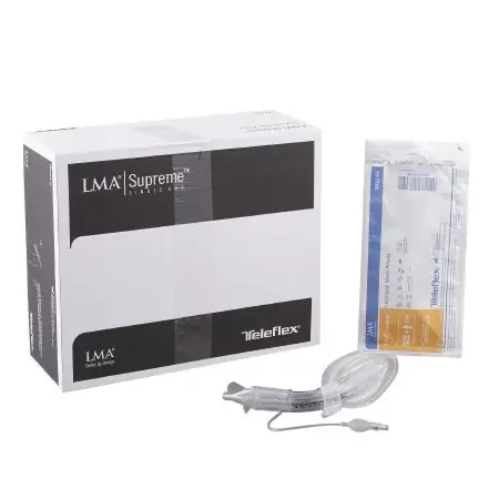 LMA Supreme – Laryngeal Mask Adult User Size 4 Clear Sterile Disposable – ALBF040SU