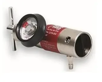LSP – Oxygen Regulator Continuous with Gauge 0 – 15 LPM Barb Outlet CGA-870 – L270-260