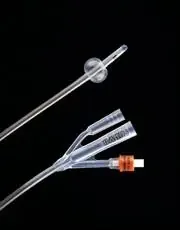 Lubri-Sil – Foley Catheter 3-Way Standard Tip 30 cc Balloon 24 Fr. Hydrogel Coated Silicone – 73024L