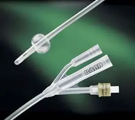 Lubri-Sil – Foley Catheter 3-Way Standard Tip 5 cc Balloon 20 Fr. Hydrogel Coated Silicone – 70520L
