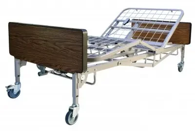 Lumex – Electric Bariatric Bed Institutional / Home Care 87 Inch Length Grid Deck 3 Function 17 to 27 Inch Height Range – ABL-B700-PKG