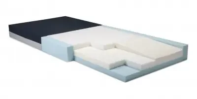Lumex Select Comfort 600 Series – Bed Mattress With Raised Bolsters Pressure Redistribution Type 42 X 80 X 6 Inch – C600RB-4280
