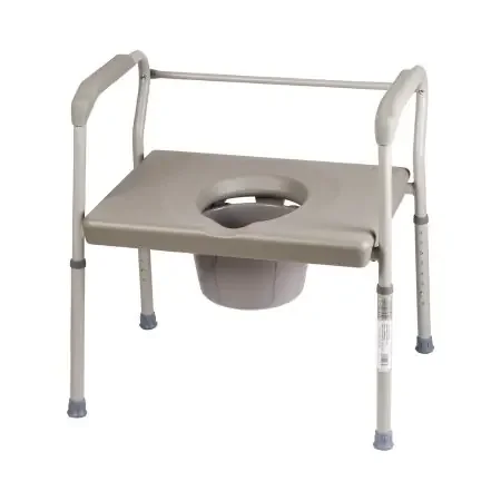 Mabis – Commode Chair Fixed Arm Steel Frame Without Backrest – 802-1208-0300
