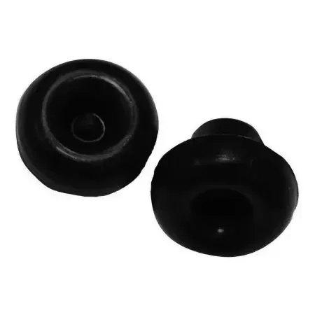 Mabis Healthcare – Stethoscope Eartip Black, Rubber For Sprague Rappaport-Type Series Stethoscopes – 11-524-020