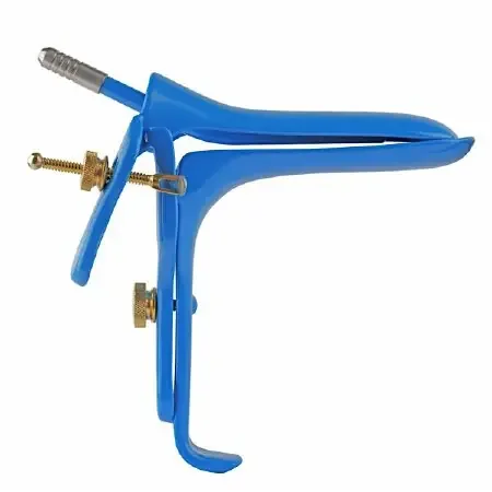 Marina – Electrosurgical Vaginal Speculum Graves NonSterile Surgical Grade Nylon Coated German Stainless Steel Medium Double Blade Duckbill with PSE Tube Reusable Without Light Source Capability – 310-102