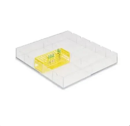Market Lab – 10-Tier Tube Organizer 10 Place Clear 2-1/2 X 20 X 21-1/2 Inch – 7900