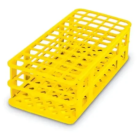 Market Lab – Blood Collection Tube Test Tube Rack 60 Place 16 mm Tube Size Blue 2-4/5 X 4-1/8 X 9-3/5 Inch – 12922-YL