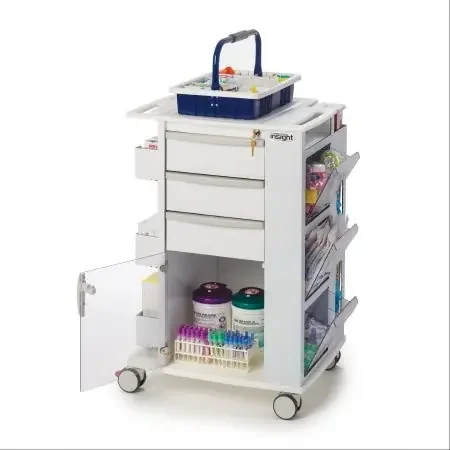 Market Lab – Insight Phlebotomy Cart White – 20699