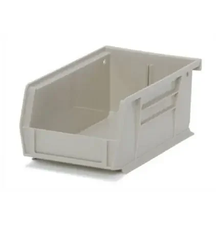 Market Lab – Storage Bin Stone Industrial Grade Polymers 3 X 4-1/8 X 7-3/8 Inch – 6001-ST