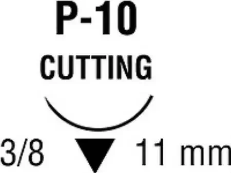 Maxon – Suture with Needle Absorbable Uncoated Green Suture Monofilament Polyglyconate Size 6 – 0 18 Inch Suture 1-Needle 11 mm Length 3/8 Circle Reverse Cutting Needle – 8886653311