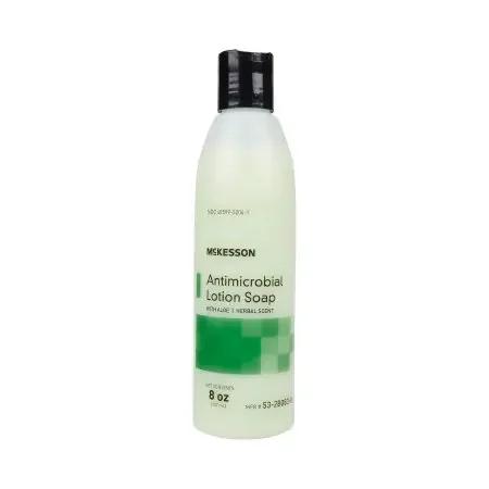 McKesson – Antimicrobial Soap Lotion 8 oz. Bottle Herbal Scent – 53-28083-8