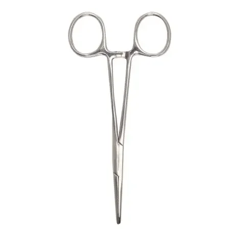McKesson – Hemostatic Forceps Kelly 5-1/2 Inch Length Office Grade Stainless Steel NonSterile Ratchet Lock Finger Ring Handle Straight – 43-2-436