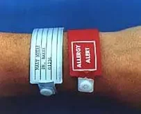 McKesson – Identification Wristband Insert Card Permanent Snap – 140-10-GMM