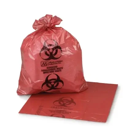 McKesson – Infectious Waste Bag 45 to 55 gal. Red Bag 40 X 55 Inch – 03-4545