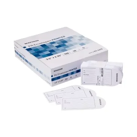 McKesson – Pill Envelope White 2-1/4 X 3-1/2 Inch – 63-4415