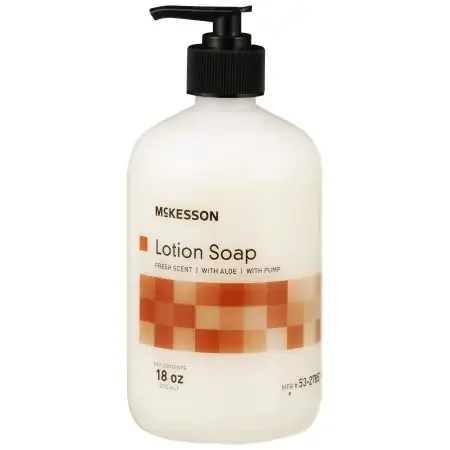 McKesson – Soap Lotion 18 oz. Pump Bottle Fresh Scent – 53-27857-18