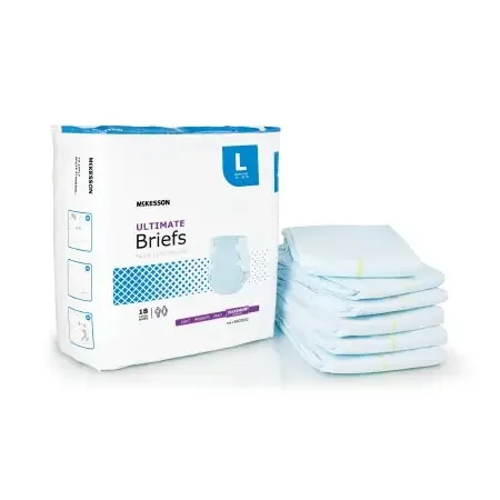 McKesson – Unisex Adult Incontinence Brief Large Disposable Heavy Absorbency – BR33892