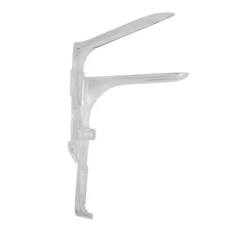 McKesson – Vaginal Speculum Graves NonSterile Office Grade Plastic Medium Double Blade Duckbill Disposable Without Light Source Capability – 210