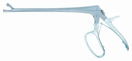 McKesson Argent – Biopsy Forceps Tischler-Morgan 8-1/4 Inch Length Surgical Grade Stainless Steel NonSterile w/Lock Pistol Grip Handle with Spring Straight 1.5 X 3 X 6 mm Bite – 43-1-1442