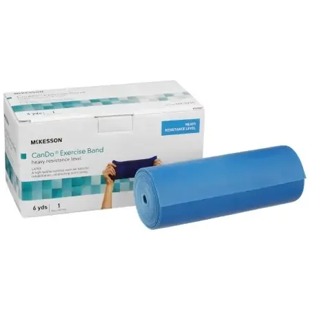 McKesson CanDo – Exercise Resistance Band Blue 5 Inch X 6 Yard Heavy Resistance – 169-5214
