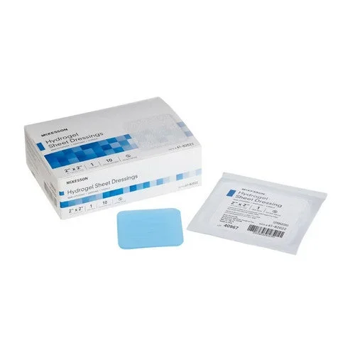 McKesson, Hydrogel Dressing McKesson 2 X 2 Inch Square Sterile, Count of 1