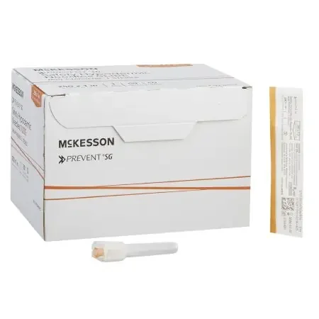 McKesson Prevent SG – Hypodermic Needle Sliding Safety Needle 25 Gauge 1 Inch Length Regular Wall – 306616