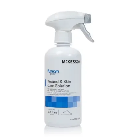 McKesson Puracyn Plus – Wound Cleanser 16.9 oz. Spray Bottle NonSterile Antimicrobial – 186-6004