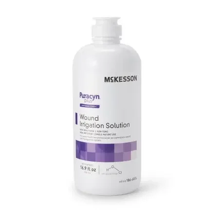 McKesson Puracyn Plus Professional – Wound Cleanser 16.9 oz. Flip Top Bottle NonSterile Antimicrobial – 186-6516