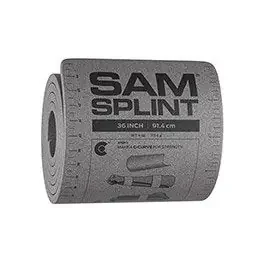 McKesson SAM – Moldable Splint Foam / Aluminum Gray 36 Inch – SP526-CH-EN-745