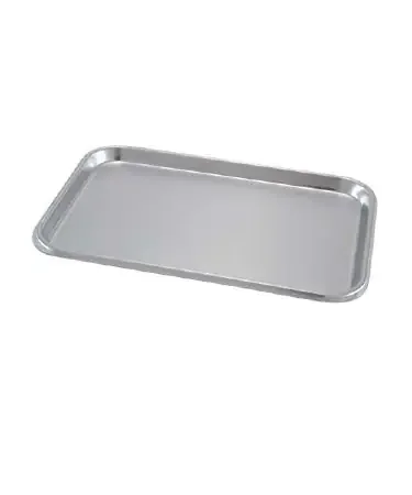 Medegen – Instrument Tray Mayo Stainless Steel 5/8 X 9-3/4 X 13-5/8 Inch – 80130