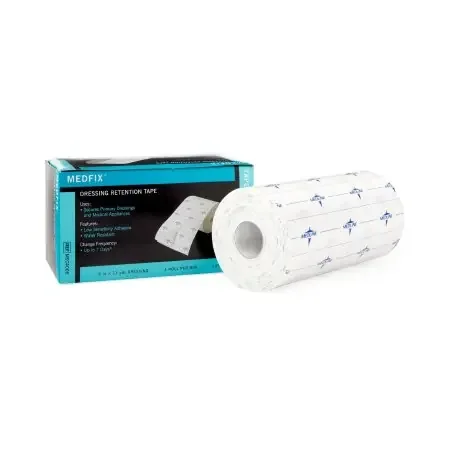 MedFix – Dressing Retention Tape with Liner Water Resistant Nonwoven 6 Inch X 11 Yard White NonSterile – MSC4006