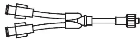Medfusion – Extension Set 3 Inch Tubing 0.6 mL Priming Volume – MX456L