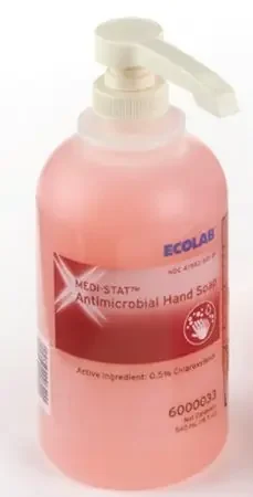 Medi-Stat – Antimicrobial Soap Liquid 18 oz. Pump Bottle Floral Scent – 6000033